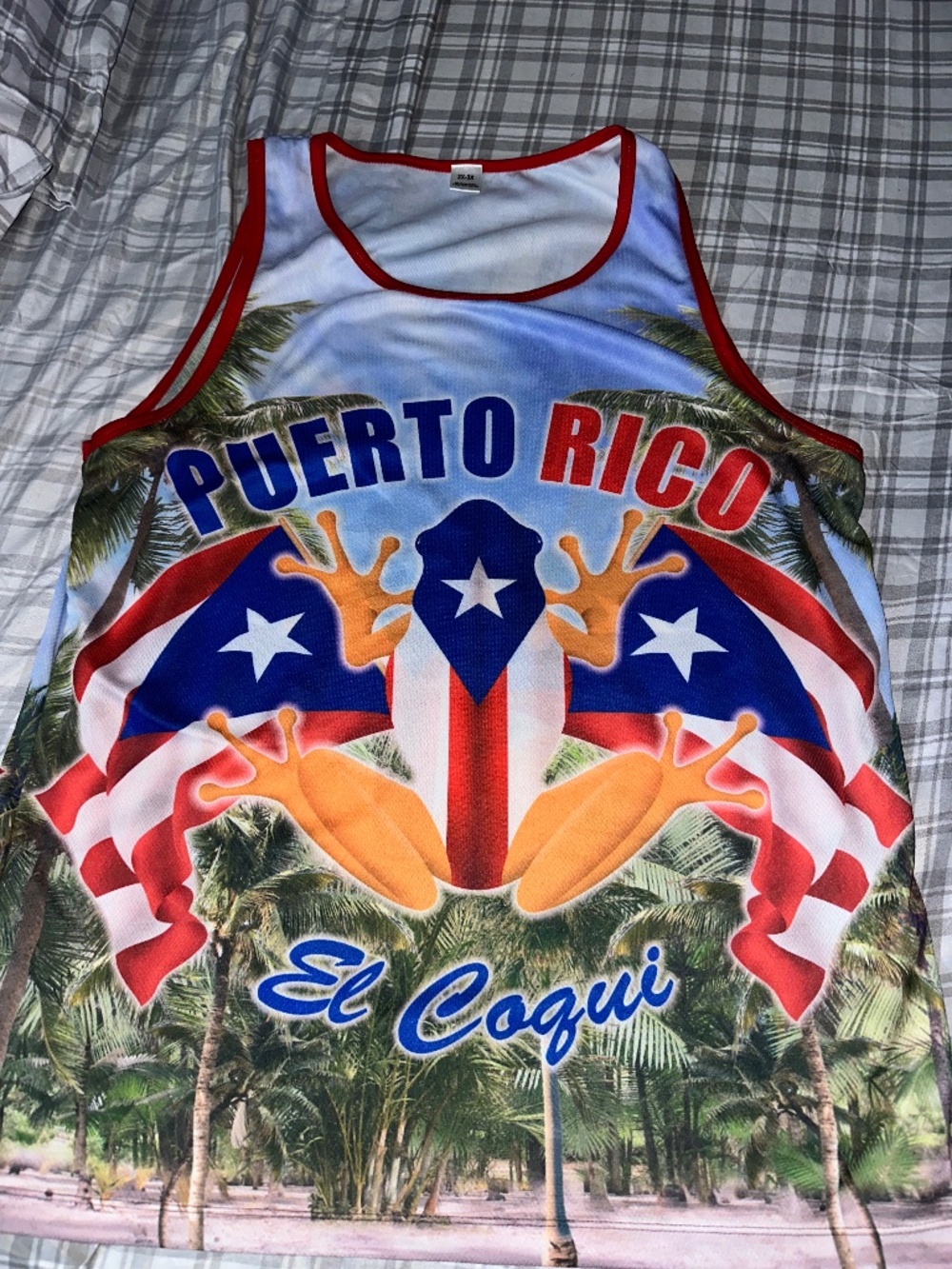 #209 Men El Coqui Tank Top